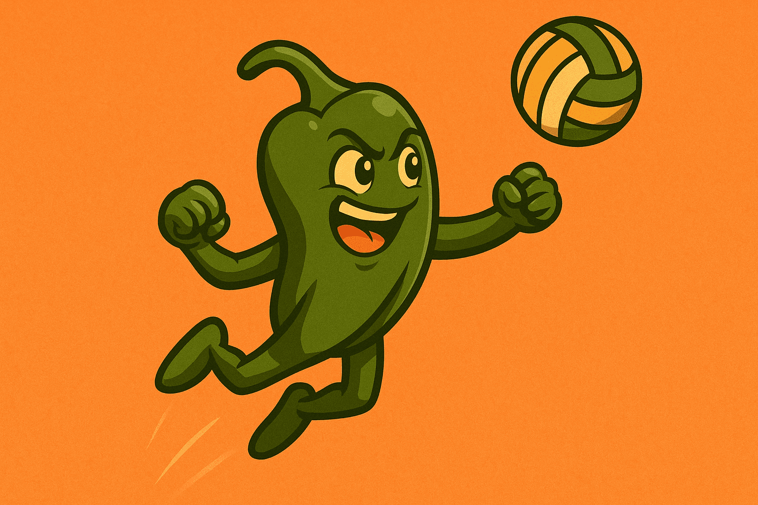 The Jalapeño Open mascot